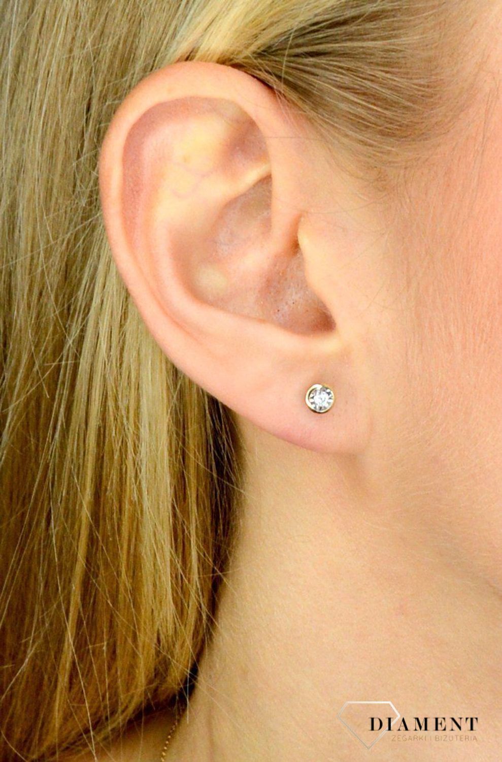 Kolczyki złote DIAMENT diamenty  0,17 ct E67562Y 67562E009-G1Q2-001.jpg